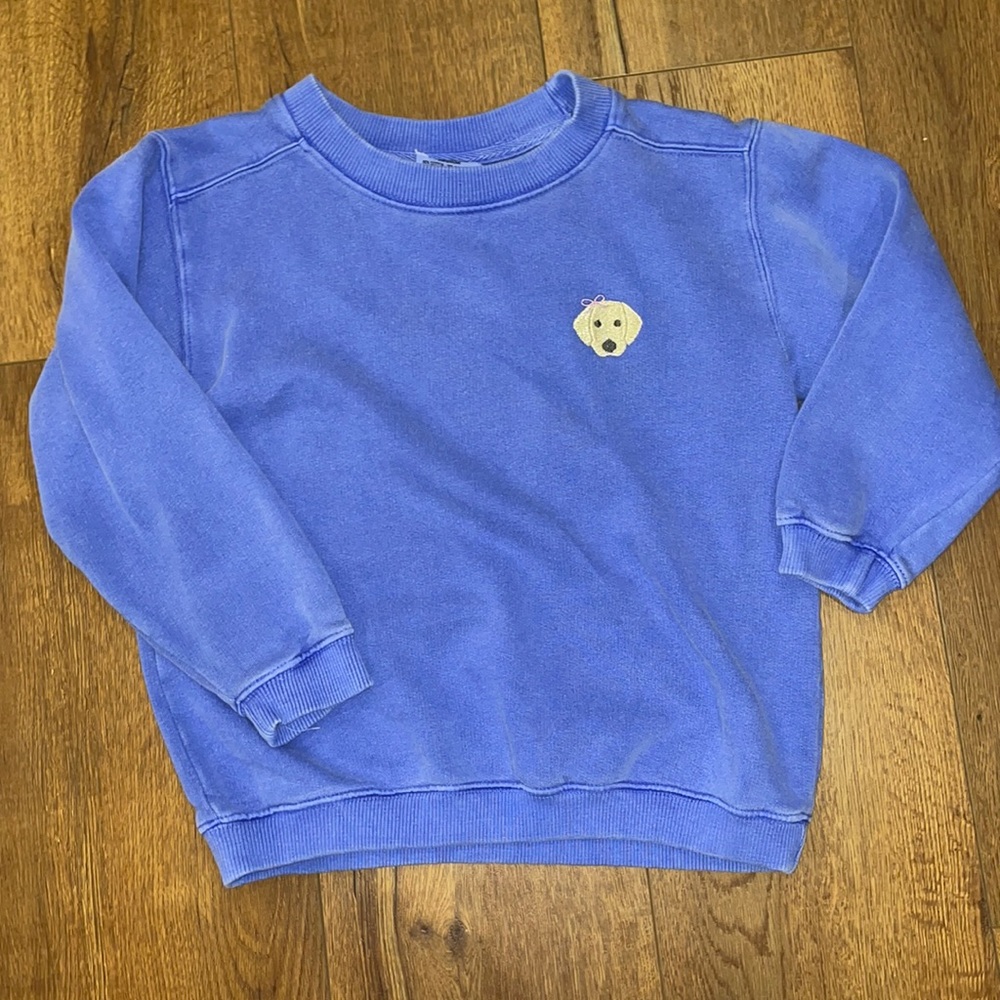 Comfort colors girls sweatshirt